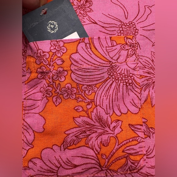 Women's Universal Thread Linen Long Sleeve Collared Button-Down Shirt - Picture 9 of 10